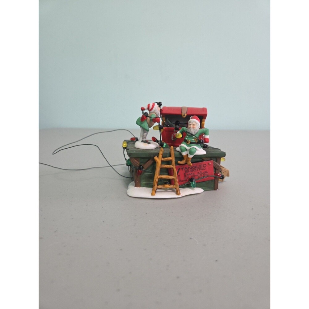 Department 56 Untangle The Christmas Lights Heritage Village Retired Dept 56 Vtg